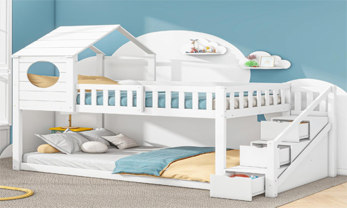 Kids House Bed